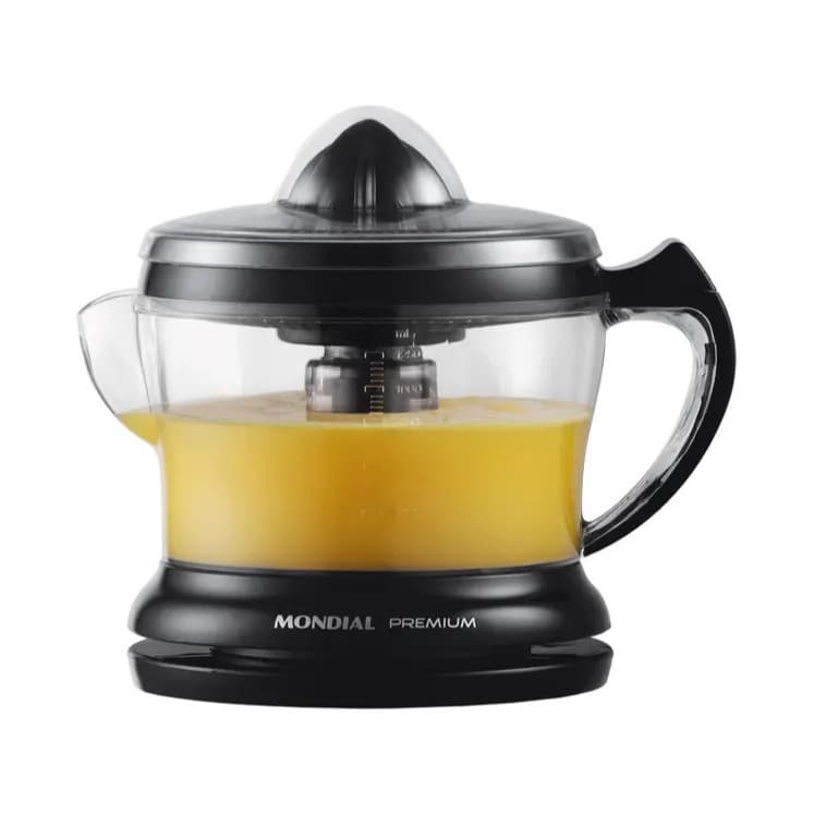 Espremedor de Frutas Mondial E-02 Premium - Elétrico 30W 1,25L Automático 220V