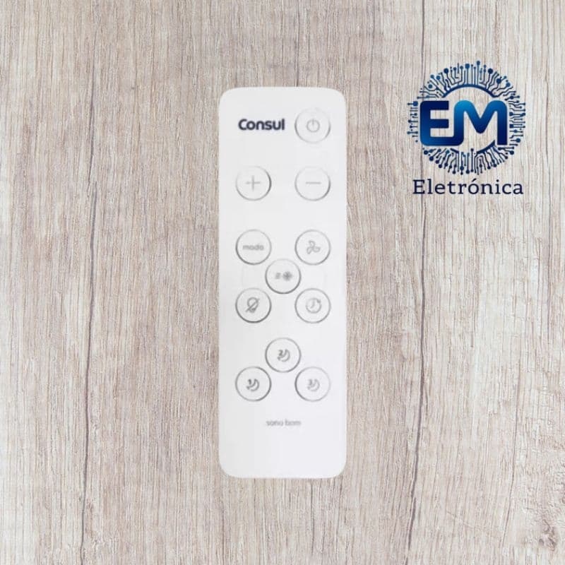 Controle Remoto Consul Janela Compatível – Sono Bom + Timer