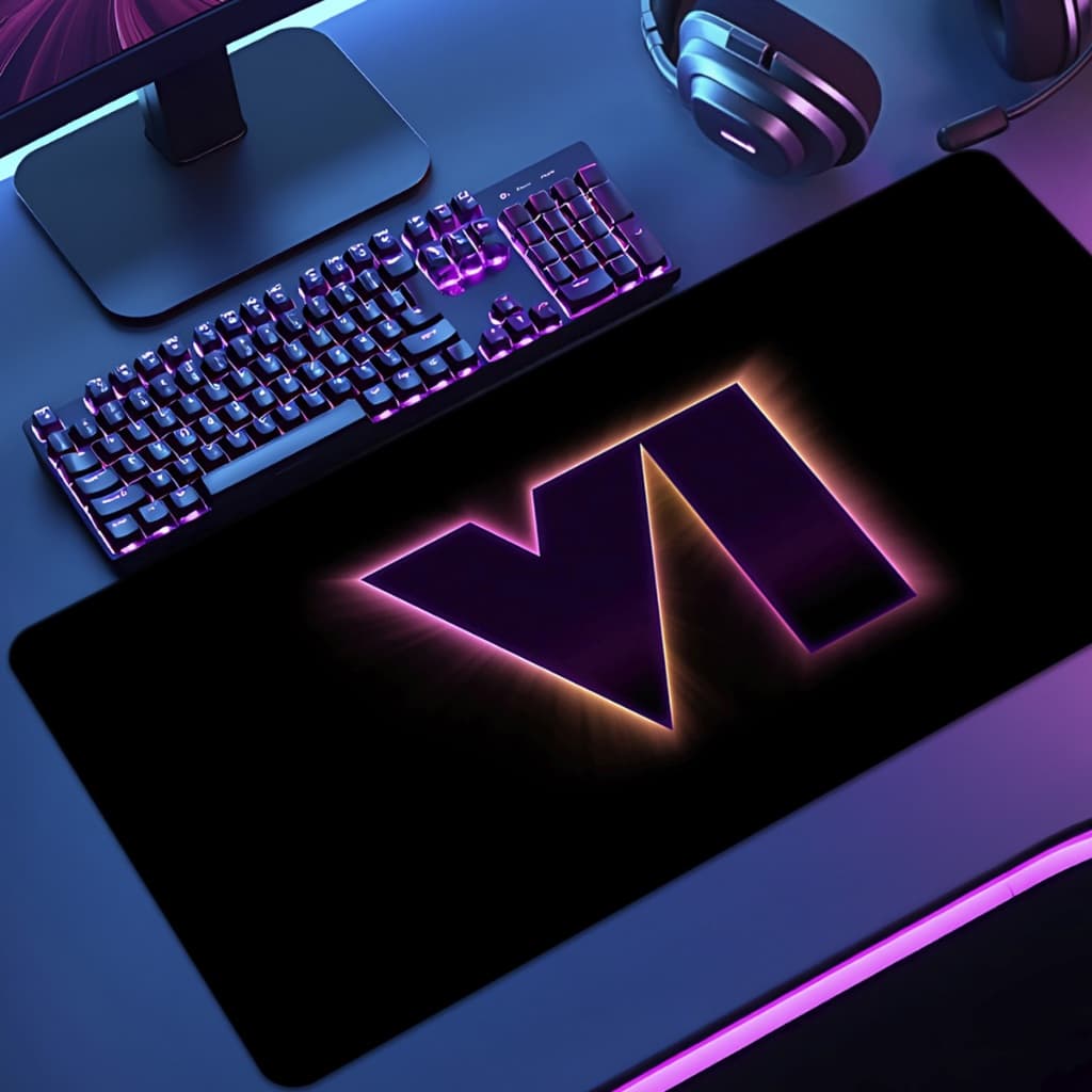 Mouse Pad Grande Gamer Gta 6 65x30 70x35 80x35 90x40 90x50 120x60 Antiderrapante Borda Costurada
