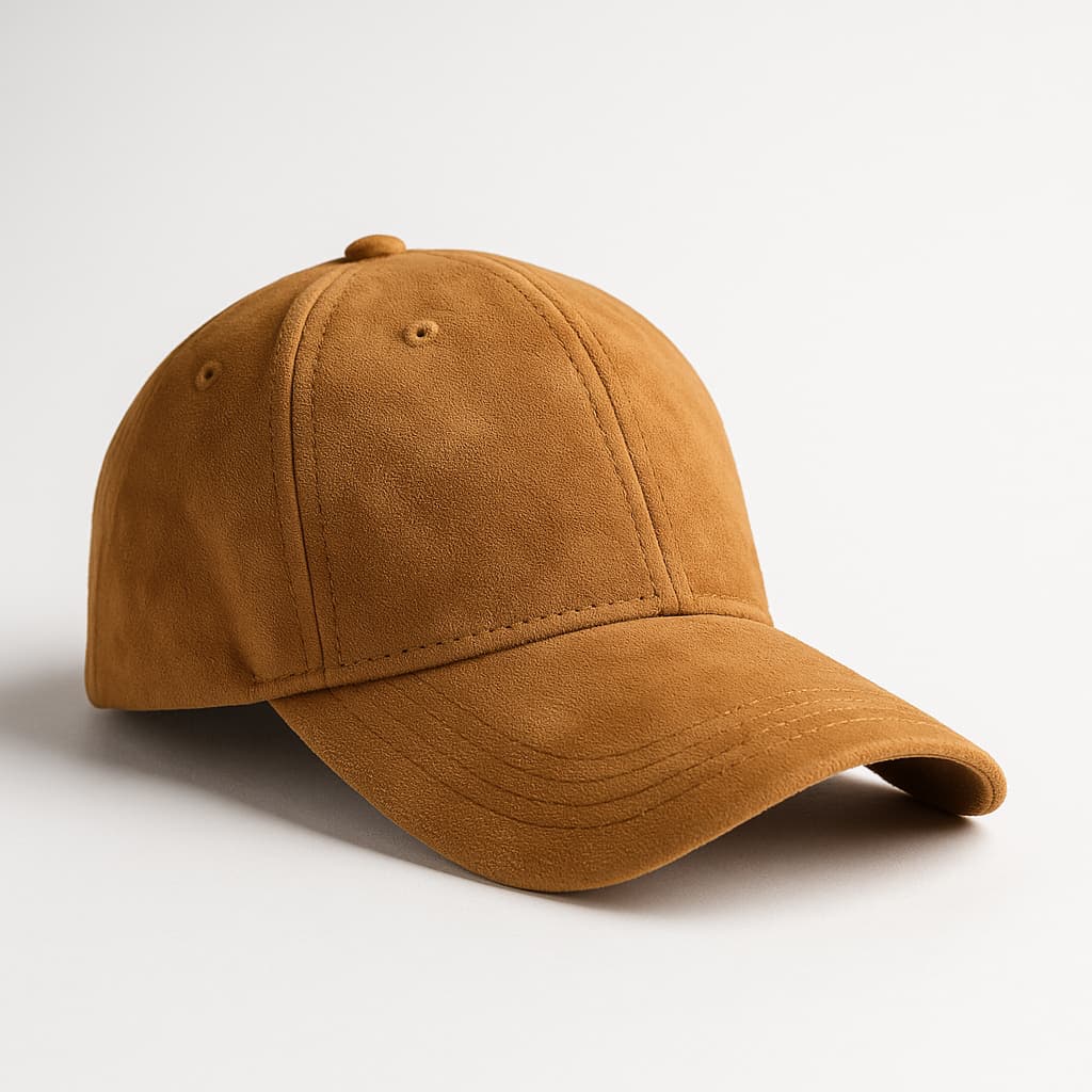Boné Camurça Aba Curva Trucker Original Várias Cores