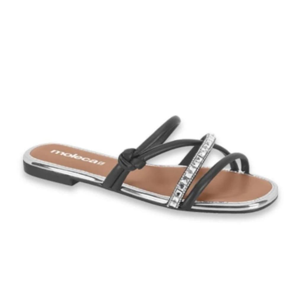 Sandalia Feminina Rasteirinha Moleca