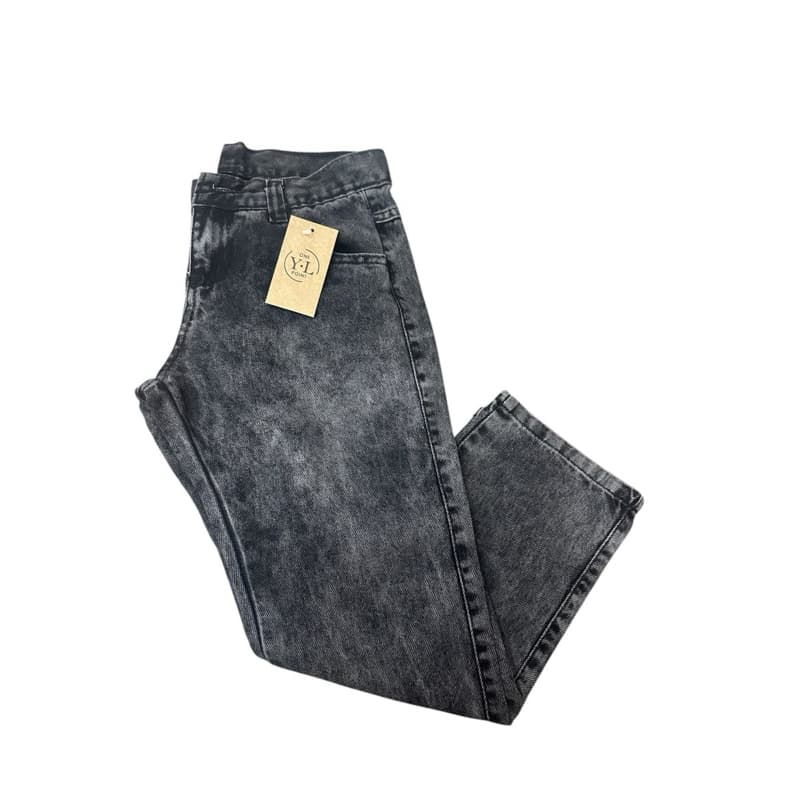 Calça Straight Infantil Calça Jeans reta 100% Algodao sem laycra suave