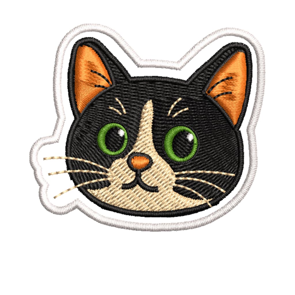 Patch bordados Gatos Gatinhos Carinhas Fofos Personalizados