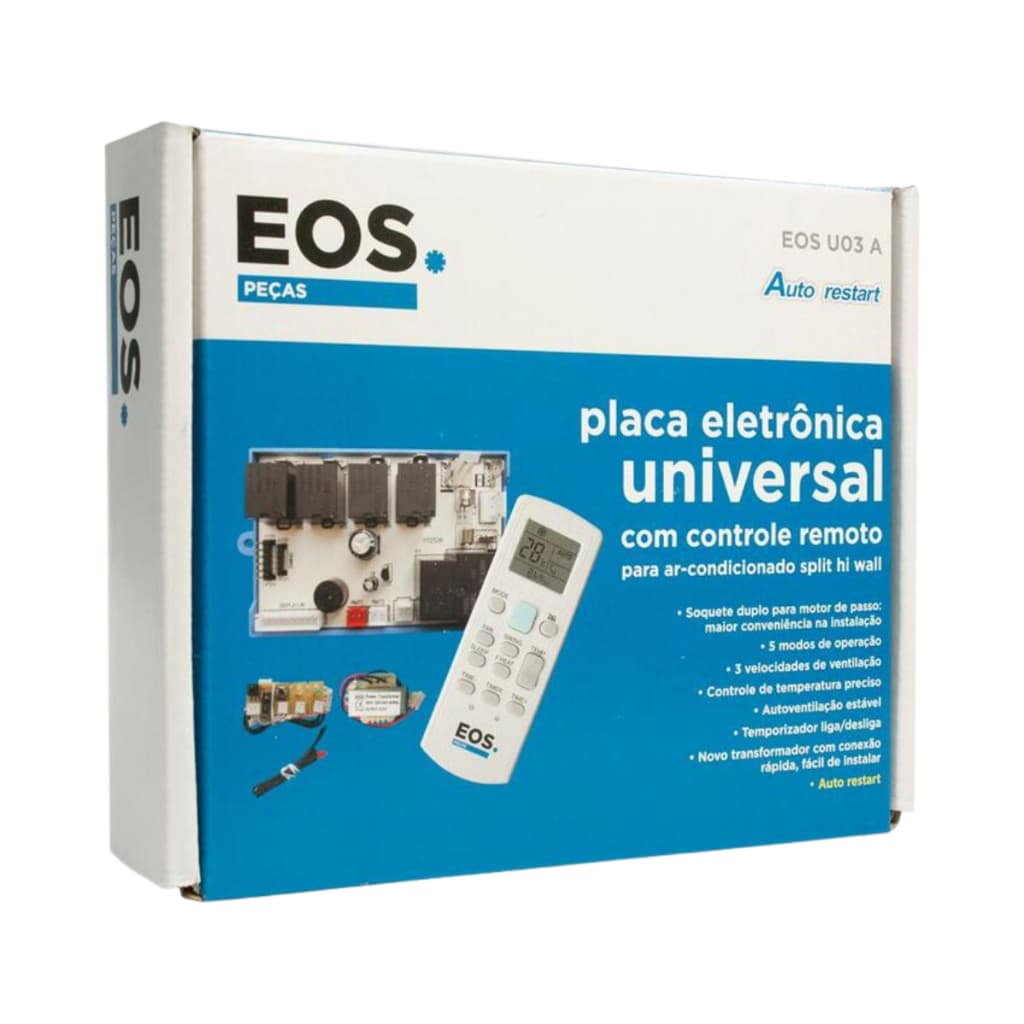 Placa Universal Ar Condicionado Split Hi Wall 220v Controle Eos