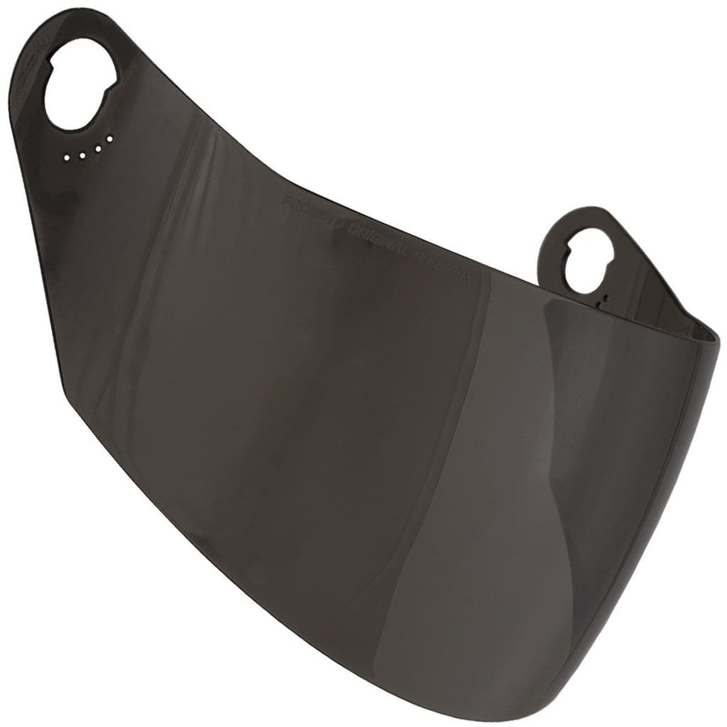 Viseira De Moto Fume Escura Preta Para Capacete Liberty Four 4