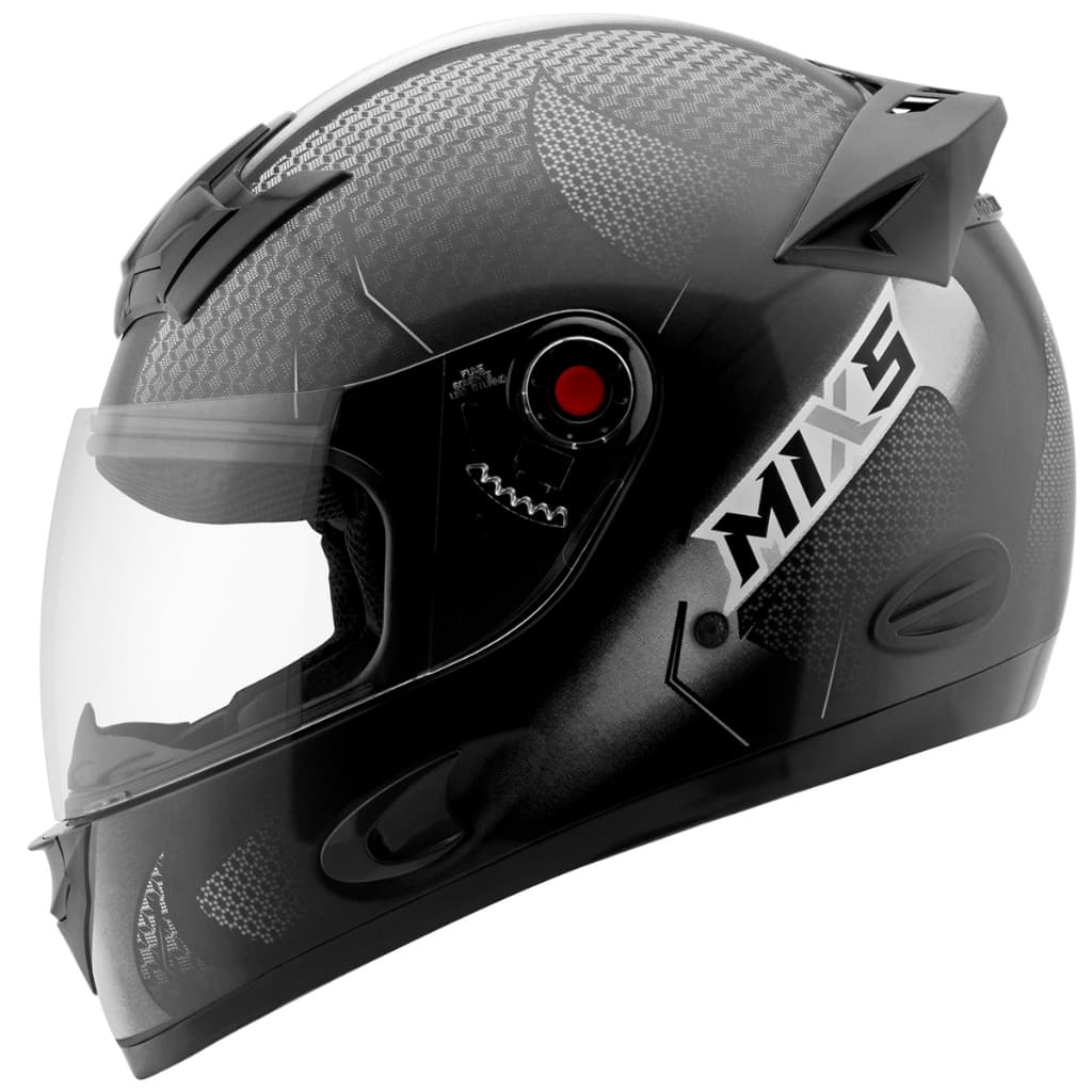 Capacete Para Moto Motoclicleta Motoqueiro Preto Fechado Tamanho 58