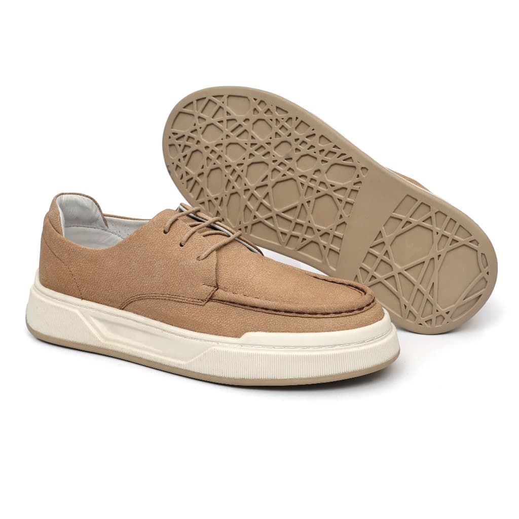 Sapato Masculino Social Casual Estiloso Confortável Couro Legítimo Bovino Macio