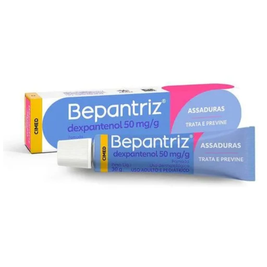 Pomada Para Assadura Bepantriz Dupla Proteção 30g Dexpantenol Bebes