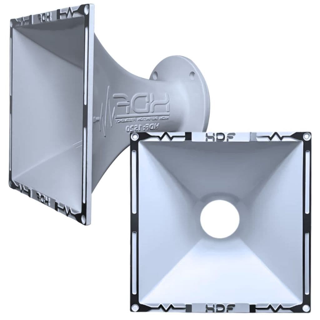 Corneta Lente Hdf Expansor 1520 2 Polegadas Aluminio Boca Quadrada