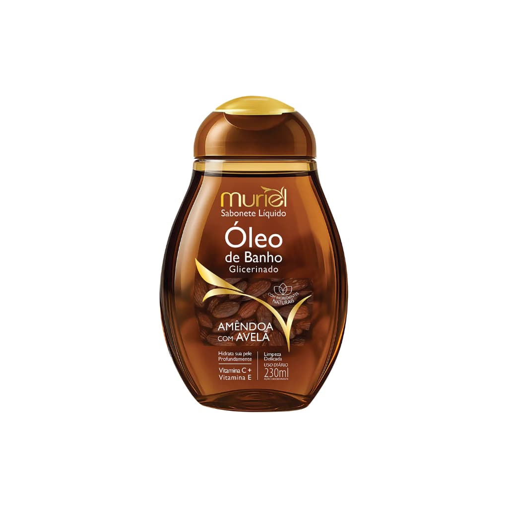 Muriel Sabonete Líquido Com Óleo De Banho Glicerinado 230ml- Escolher