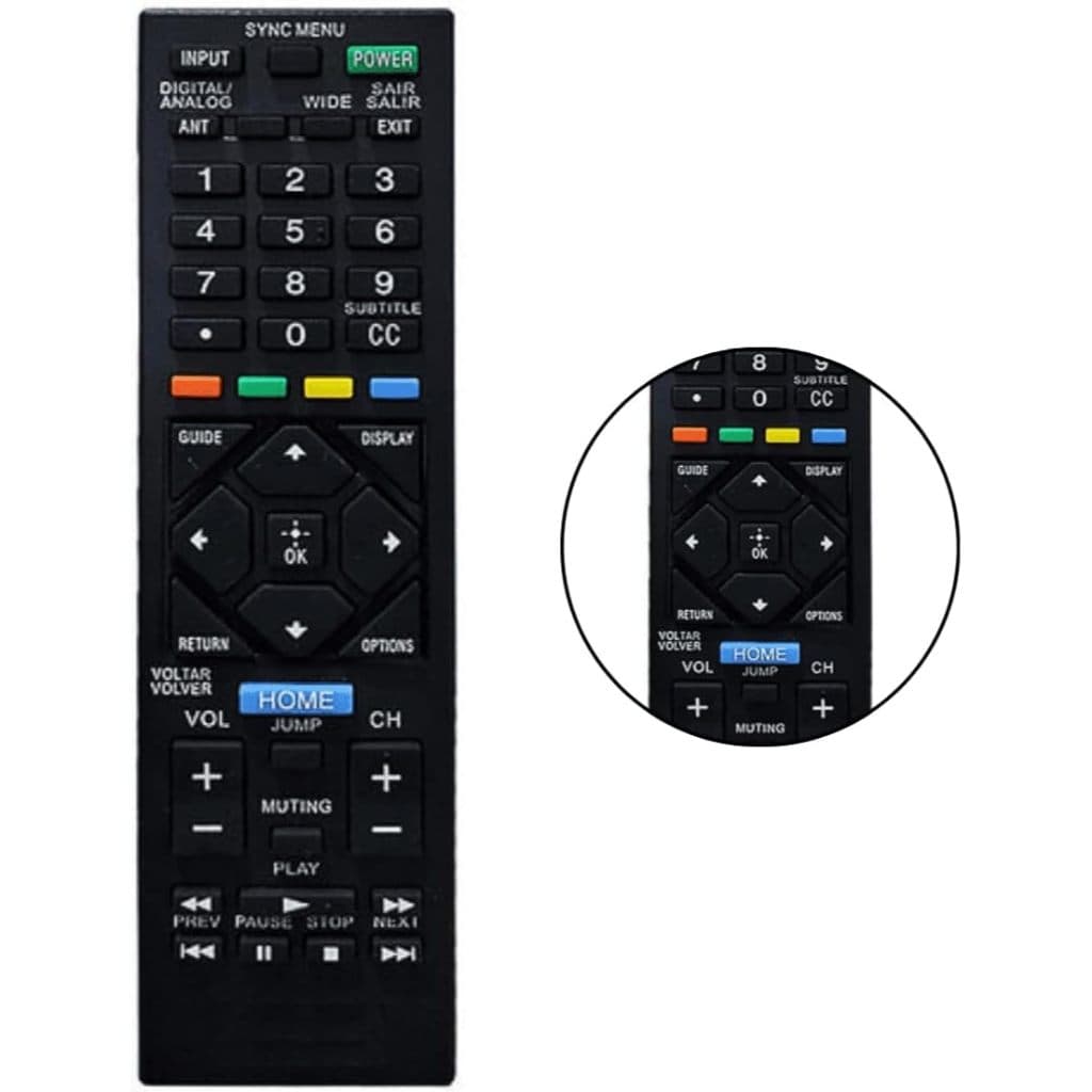 Controle Remoto Para Tv Sony Smart Led