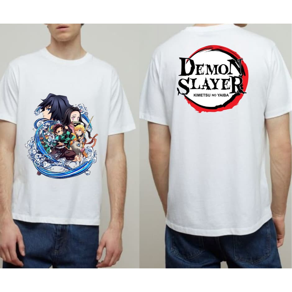 Camiseta Demon Slayer Kimetsu no Yaiba Nezuko T shirt  Anime Unissex  Kocho  Shinobu  infantil