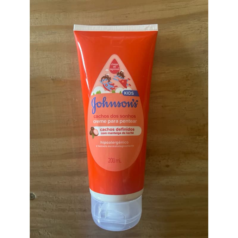 Creme para pentear cachos dos sonhos - Johnson’s Kids