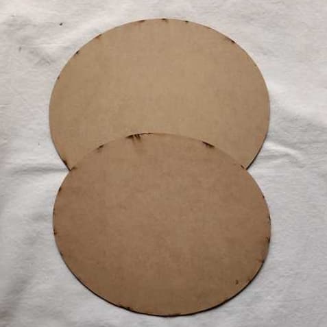 !! Base Oval MDF