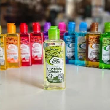 QUIM ESSÊNCIAS - LIMPADOR PERFUMADO DE EUCALIPTO CITRIODORA 140 ml