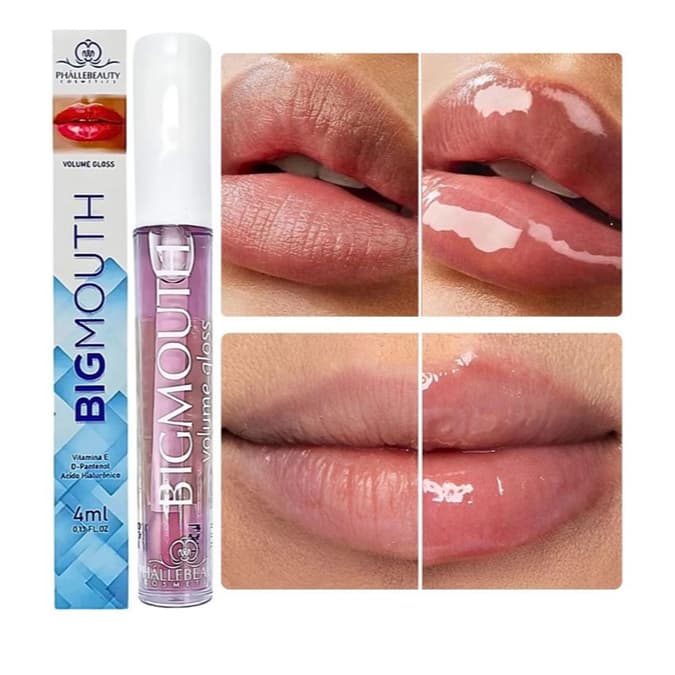 Gloss Big Mouth Phallebeauty – Brilho Labial com Efeito Volumoso 💋✨