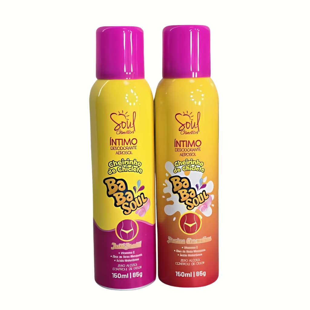 Desodorante Intimo Babasoul Tutti-Frutti Frutas Vermelhas 150 ml