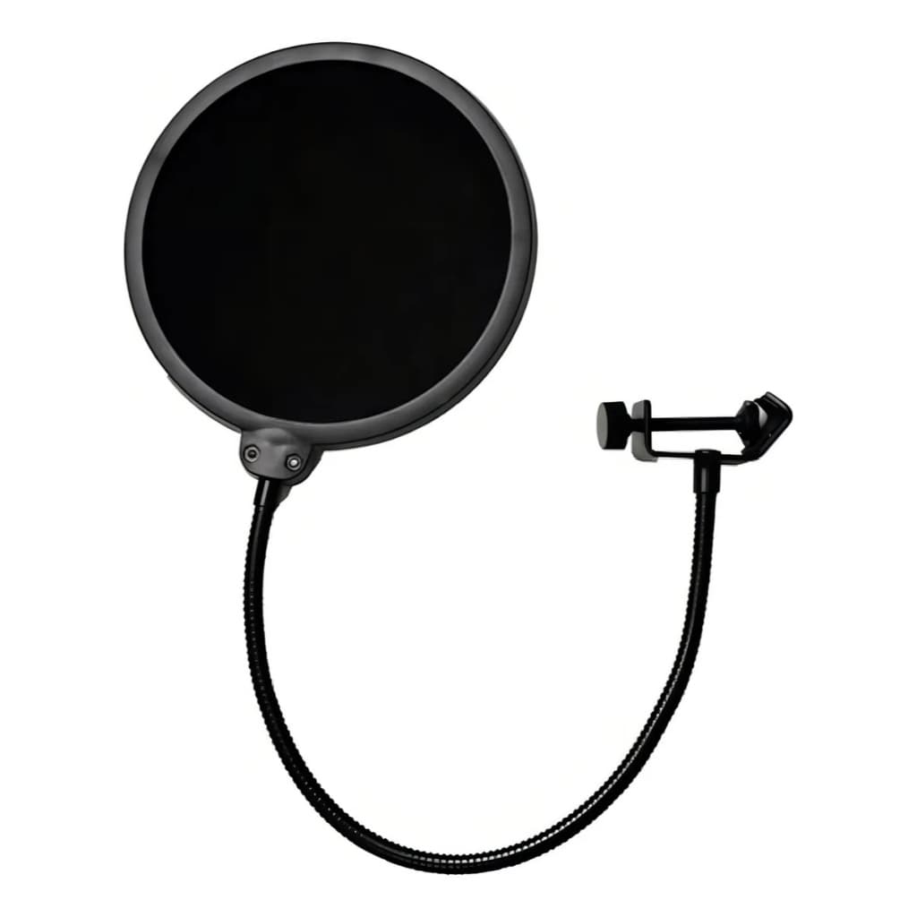 Pop Filter Para Microfone Voz Vocal Filtro Estúdio