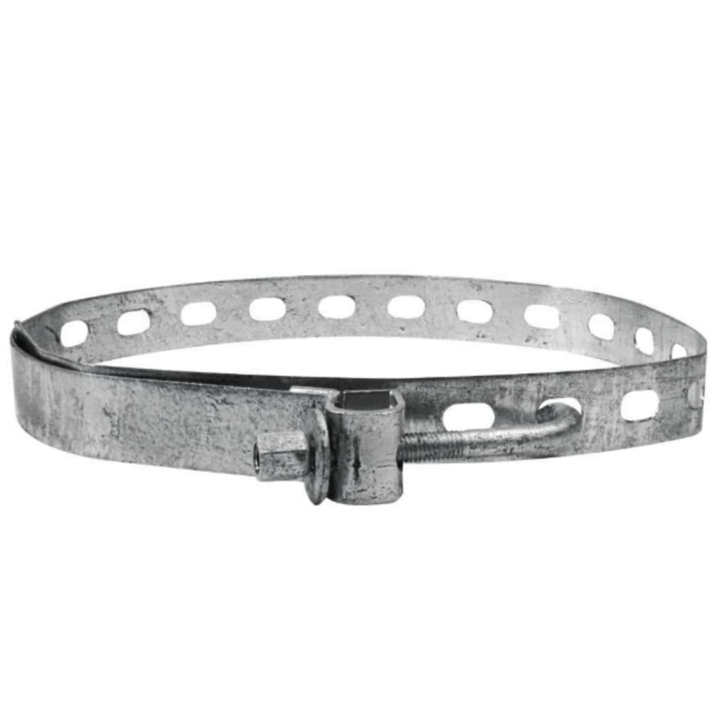 Kit 15 unid. Braçadeira BAP 2 Aço Galvanizado c/ Parafuso (80cm) Next Cable