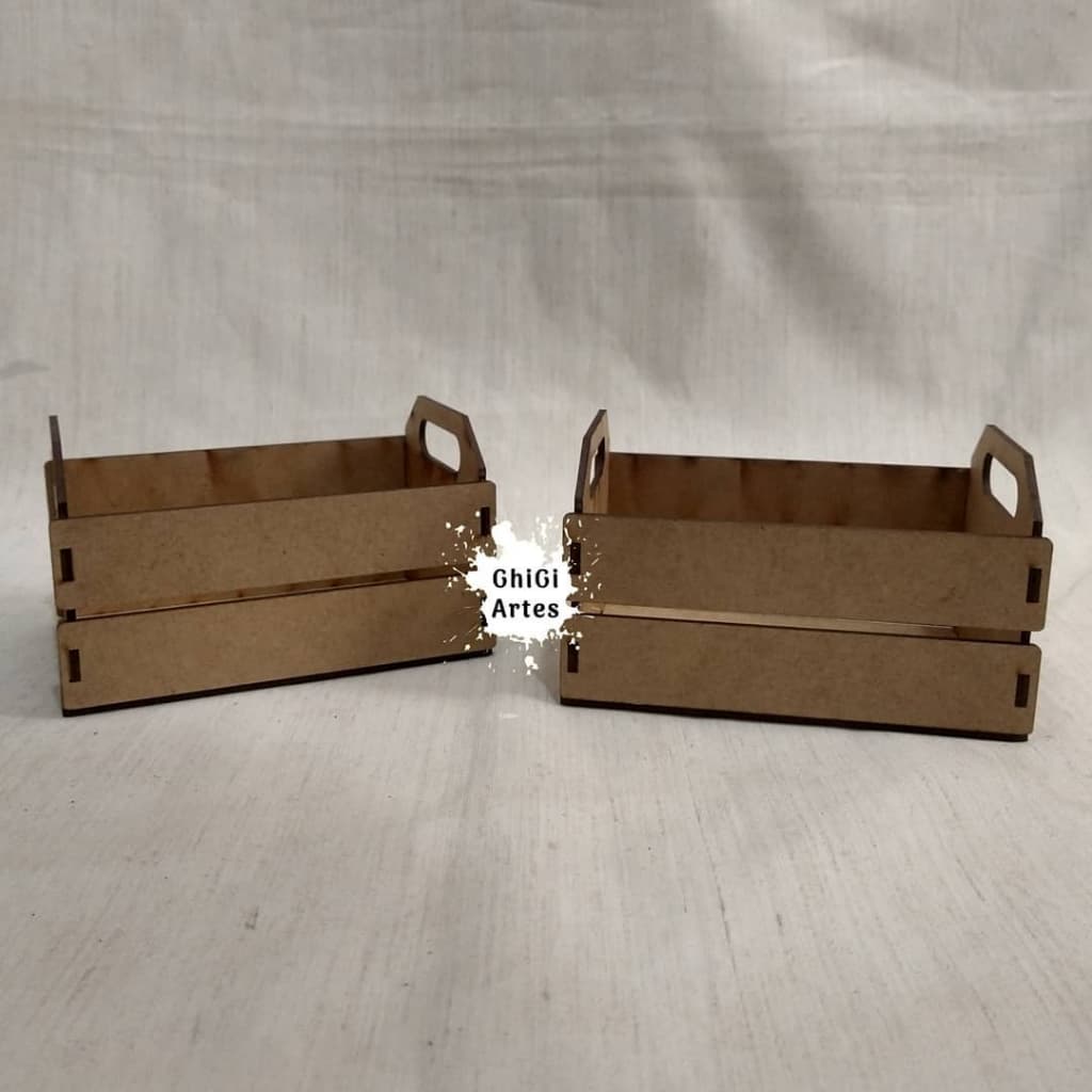 !! Caixote Decorativo MDF | Fazendinha, Cesto