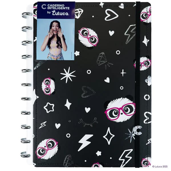 CADERNO INTELIGENTE LULUCA PANDALU STAR LANÇAMENTO 2026 -  CADERNO INTELIGENTE