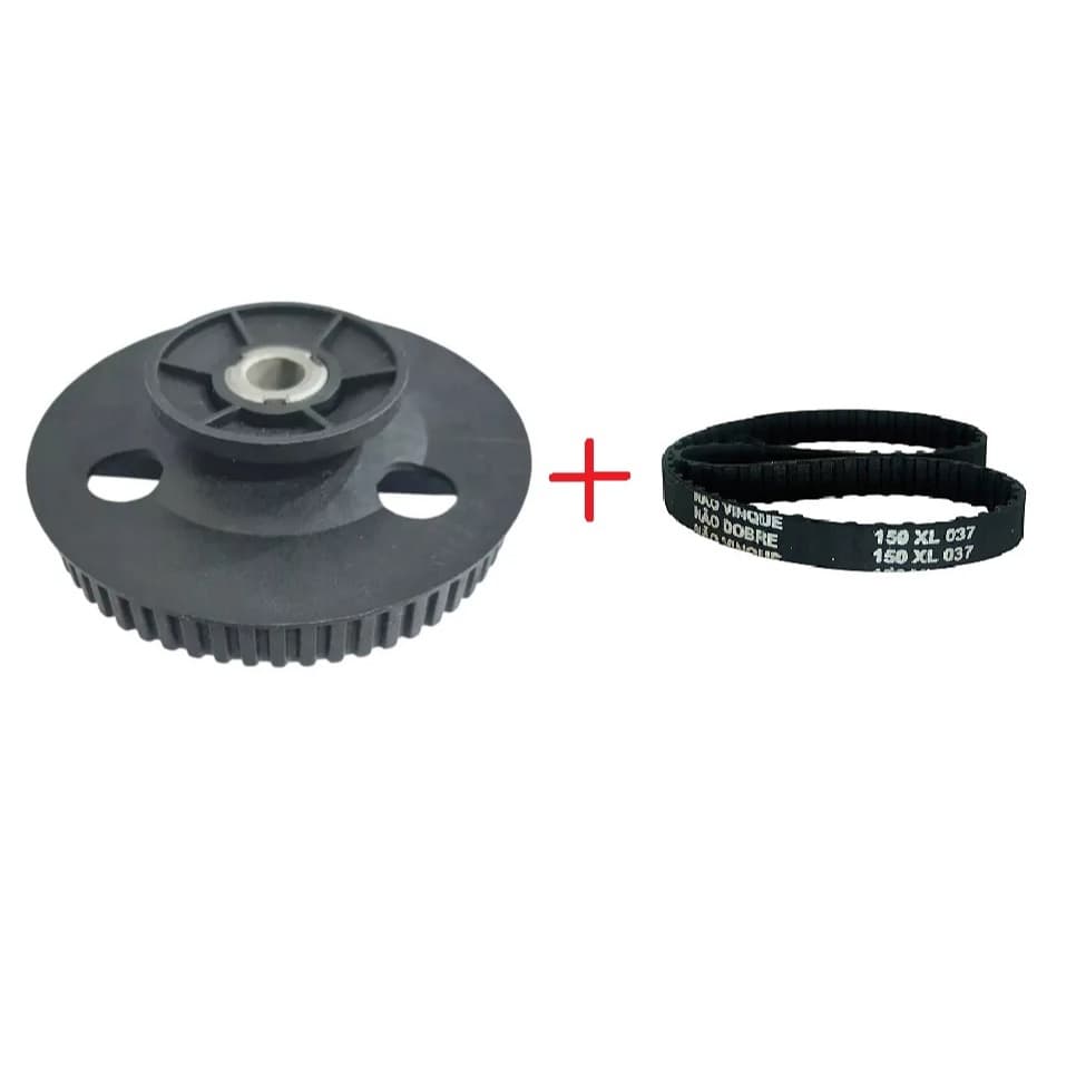 Polia Dupla Mista + correia sincronizadora 150 XL 025