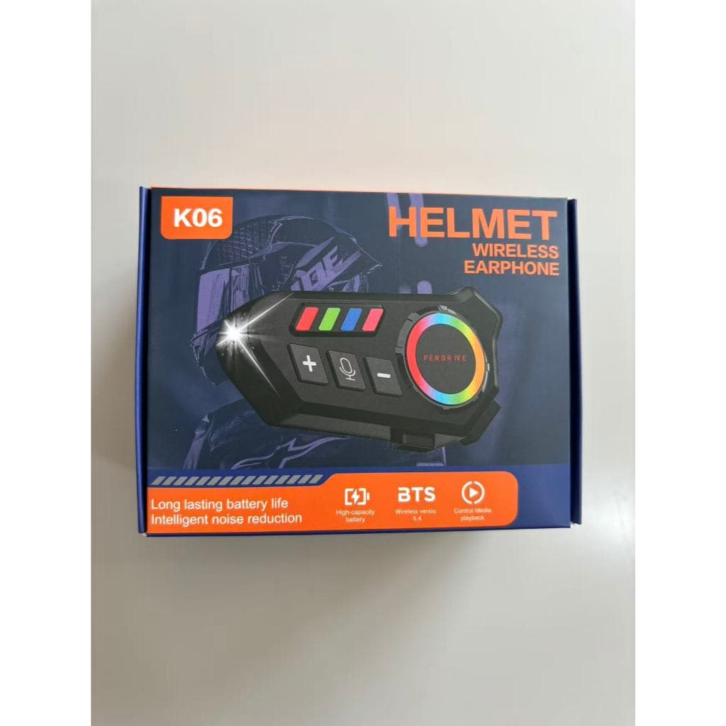 Fone Bluetooth k06 Para Capacete Comunicador Moto Prova D'água