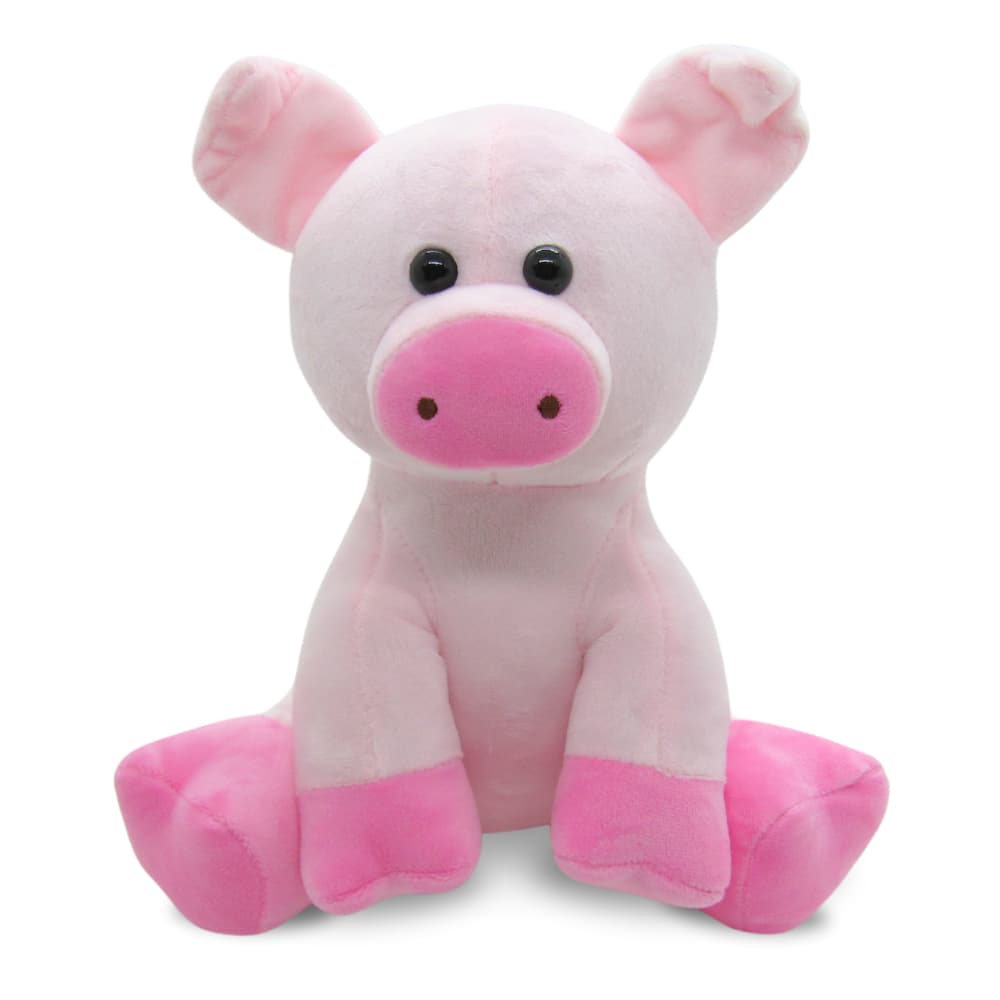 Meu Porquinho de Pelúcia Fazendinha 25cm – Decoração Quarto Infantil e Bebê