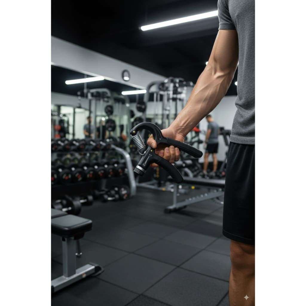 Hand Grip Ajustável 10-40KG Fortalecedor Mãos Punho Antebraço Academia Fisio