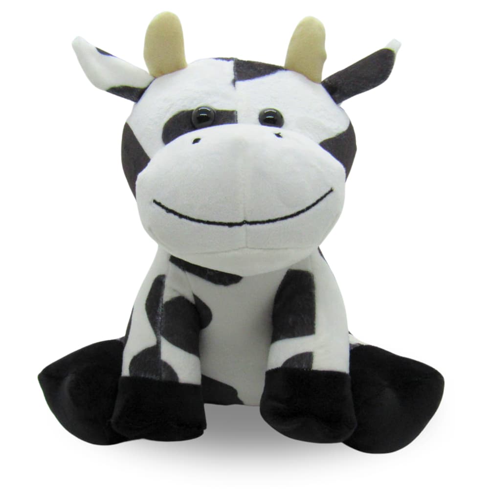 Vaca de Pelúcia Fazendinha 25cm – Decoração Quarto Infantil e Bebê