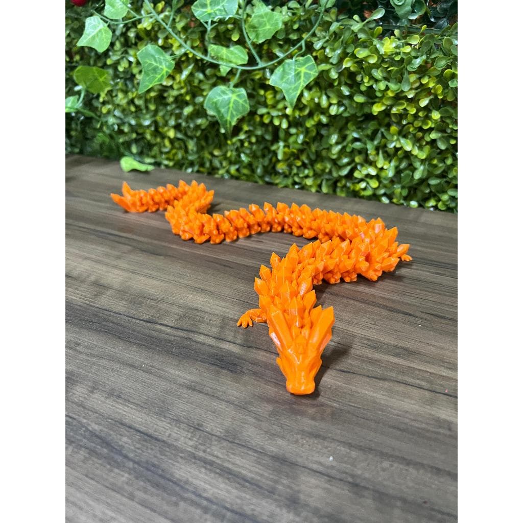 Dragão Cristal Articulado 50cm - impressão 3d/brinquedos/dragão/articulado/ 3d