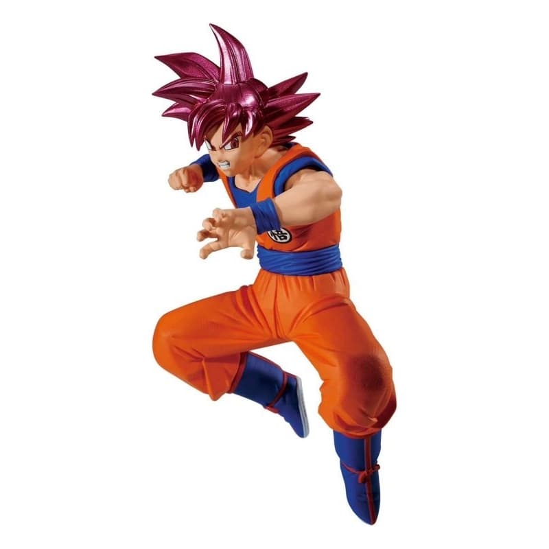 Action Figure Bandai Dragon Ball Super Goku Deus SSJ anime brinquedo figura de ação toy
