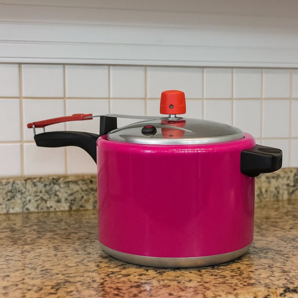 Panela de Pressão 4,5 L Colorido certificado pelo inmetro envio imediato