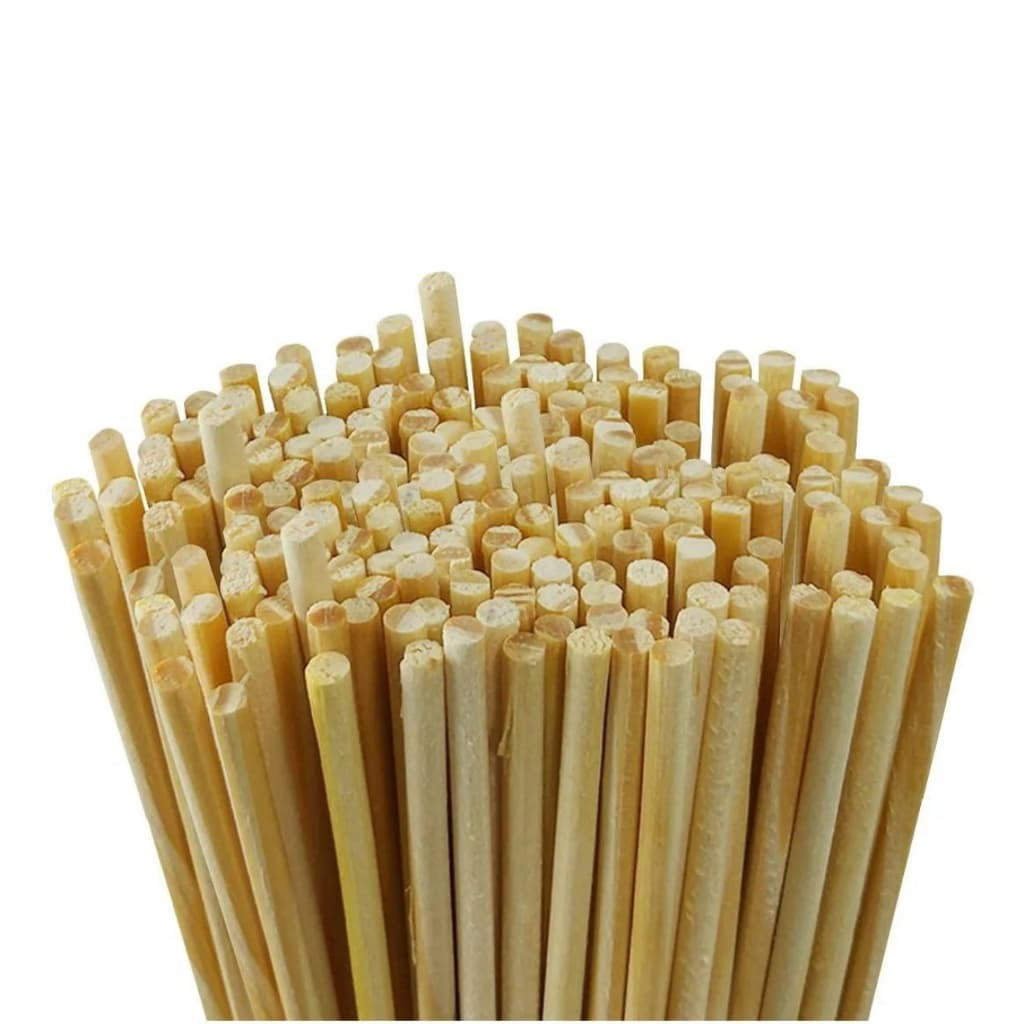 500 Varetas Palitos de Madeira Para Difusor Aromatizador 25CM