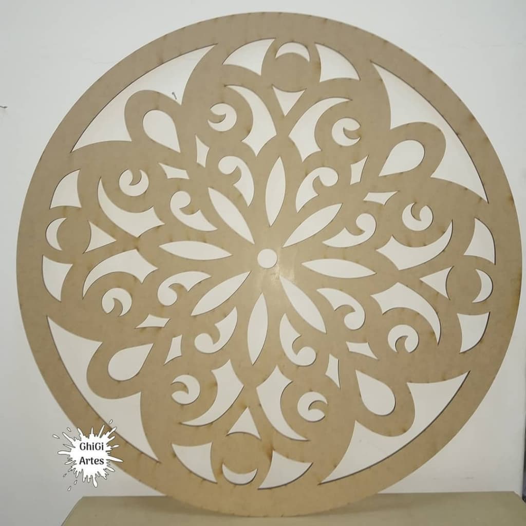 !! Recorte Mandala em MDF