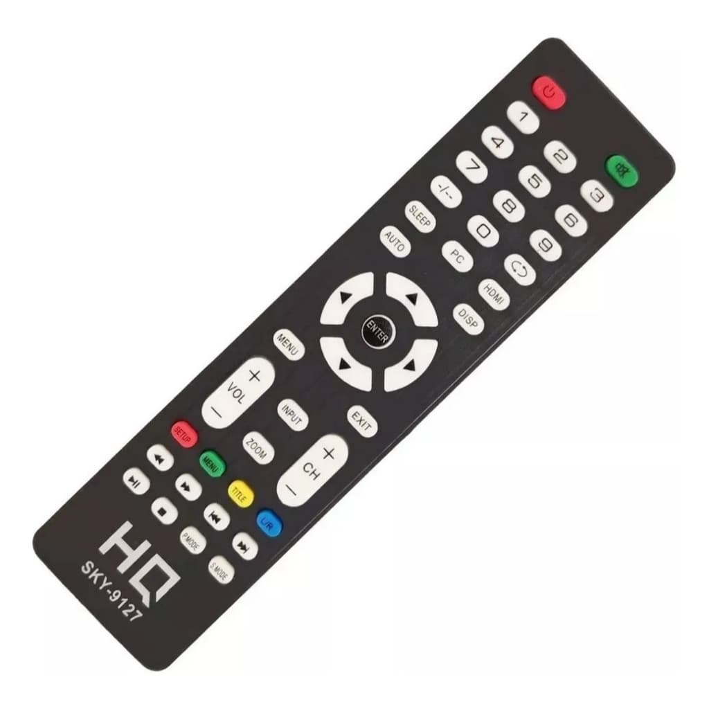 Controle Remoto Para Tv Hqtv Hq Led Hqtv32hd 32'' Hd + pilhas