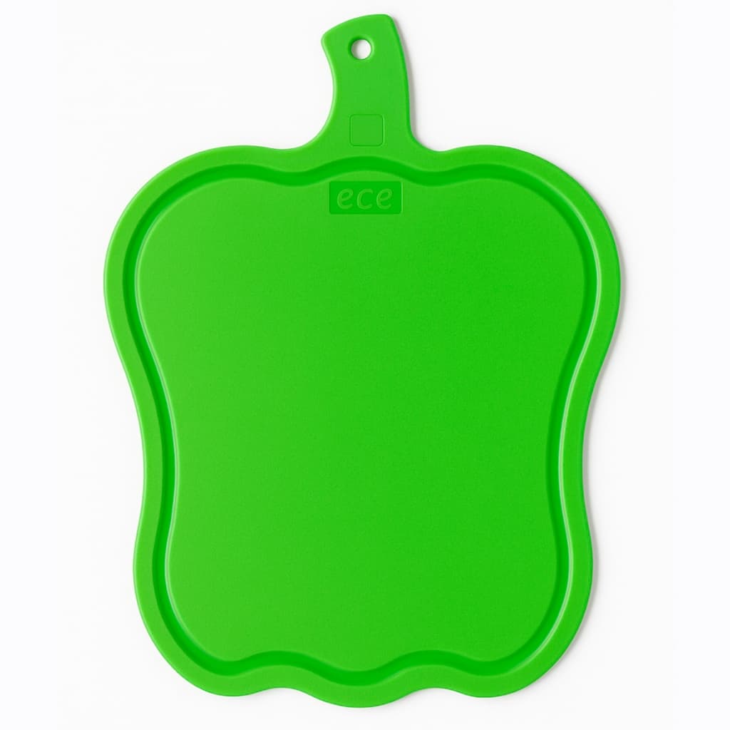 Tabua De Corte Antibacteriana À Prova De Mofo Para Corte Carnes Queijos Legumes Polietileno 38cm Top