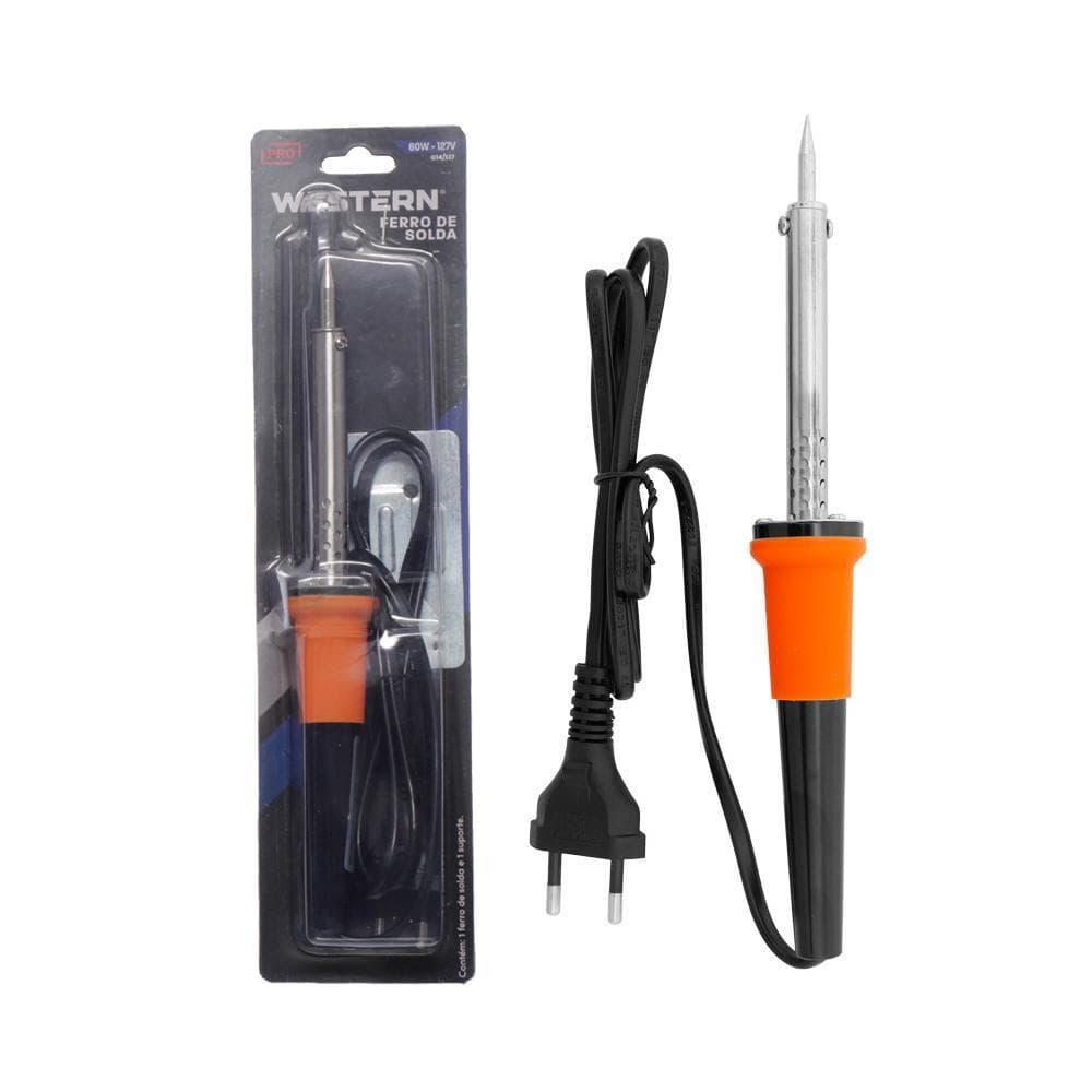 Ferro de solda 60w com suporte 110v Westen
