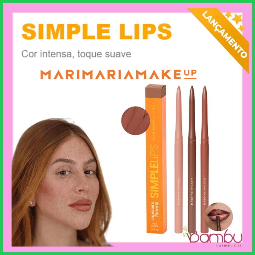 Mari Maria Makeup | Lapiseira Labial Simple Lips LANÇAMENTO