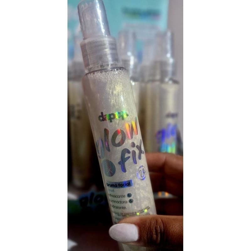 ✨ Bruma Glow Fix DaPop – Fixador de Maquiagem, Hidratação e Iluminação | Longa Duração ✨
