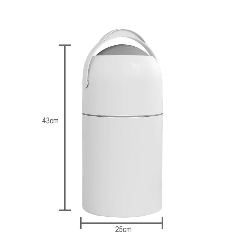 lixeira 3 em 1 infantil antiodor lixo magico para fralda descartavel bebe quarto