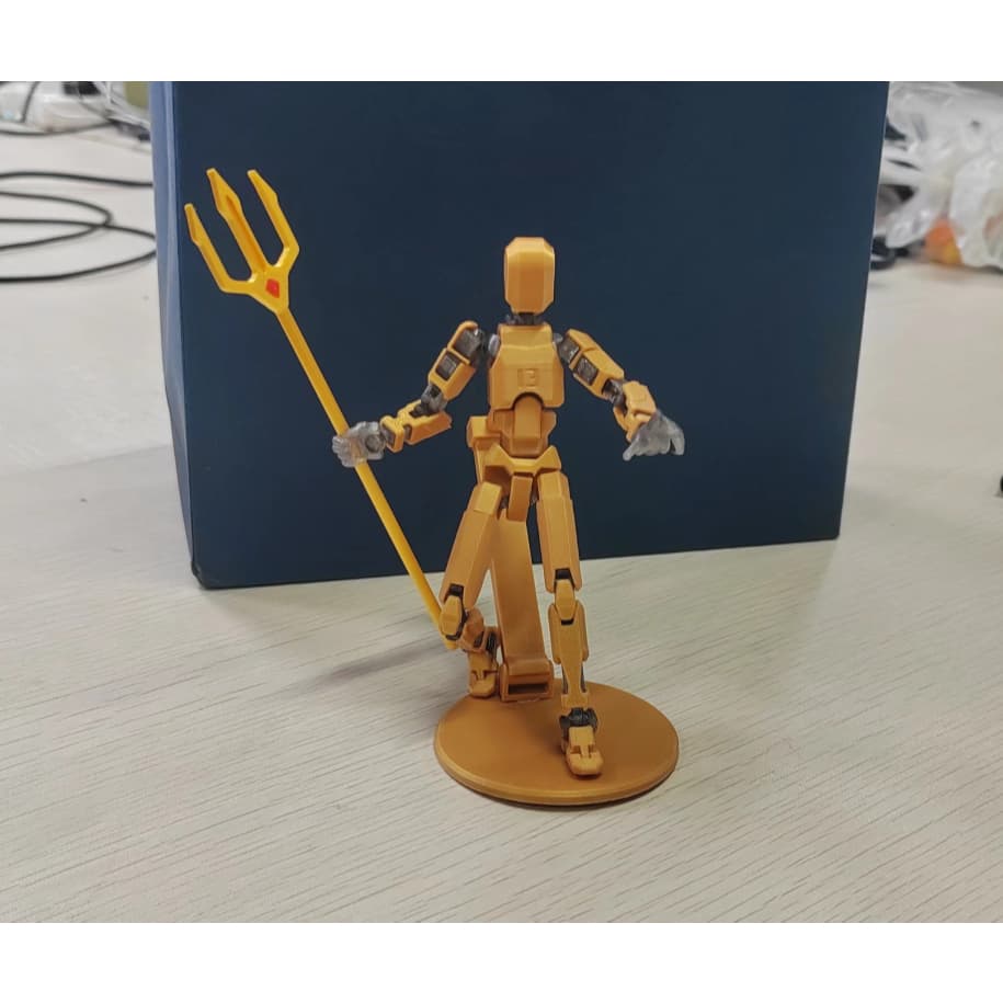 Trident para Dummy 13 Acessórios Brinquedo Decoração - Impressão 3D