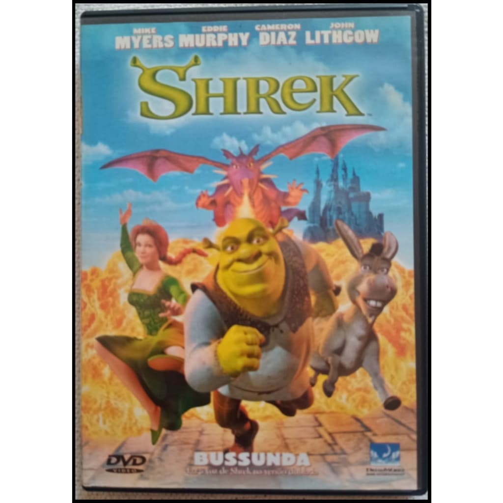 DVD Shrek - Coleção Completa Original