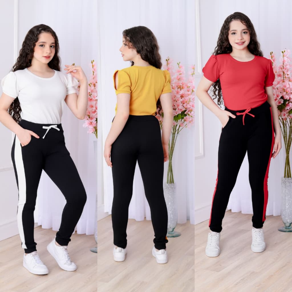 Conjunto Infantil menina  - Blusa + Calça