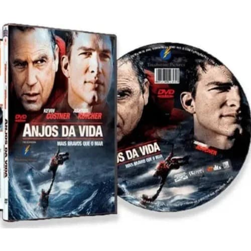 Dvd Anjos Da Vida - Kevin Costner, Ashton Kutcher - Original Seminovo Item de Colecionador