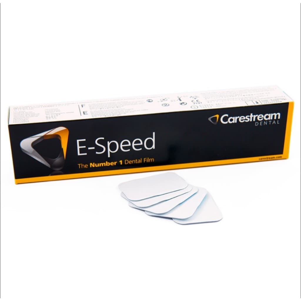 Filmes radiográficos e-speed dentais (10, 20 e 30 unid)