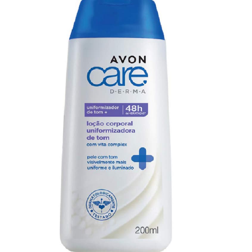 Clareador Corporal Loção Hidratante e Clareadora Da Pele Care Avon 200ml