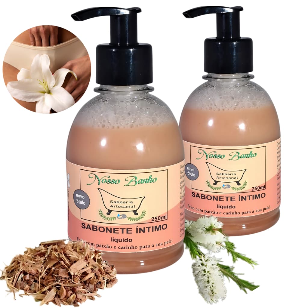 Kit 2 Sabonete Líquido Íntimo com Melaleuca 250g