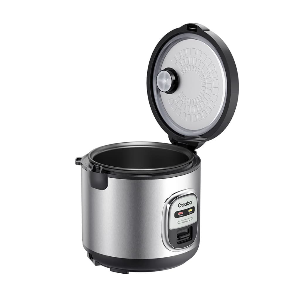 Gaabor Panela Elétrica de Arroz 1L Capacidade Pequena Antiaderente Preto Inox 400W RC-20M01A -2