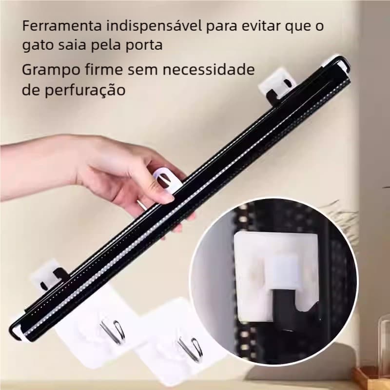 Portão Sanitário Automático Telescópico para Pets: Barreira para Cães e Gatos